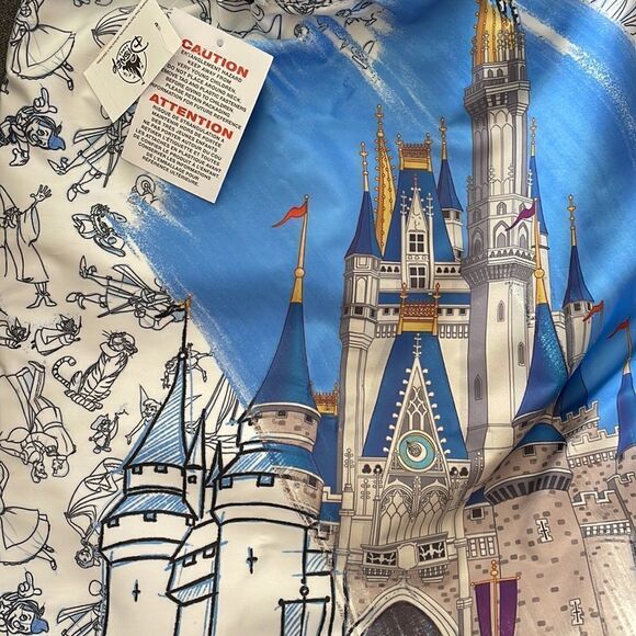 NWT DISNEY PARKS Cinch Sack | Ink & Paint - Picture 3 of 4